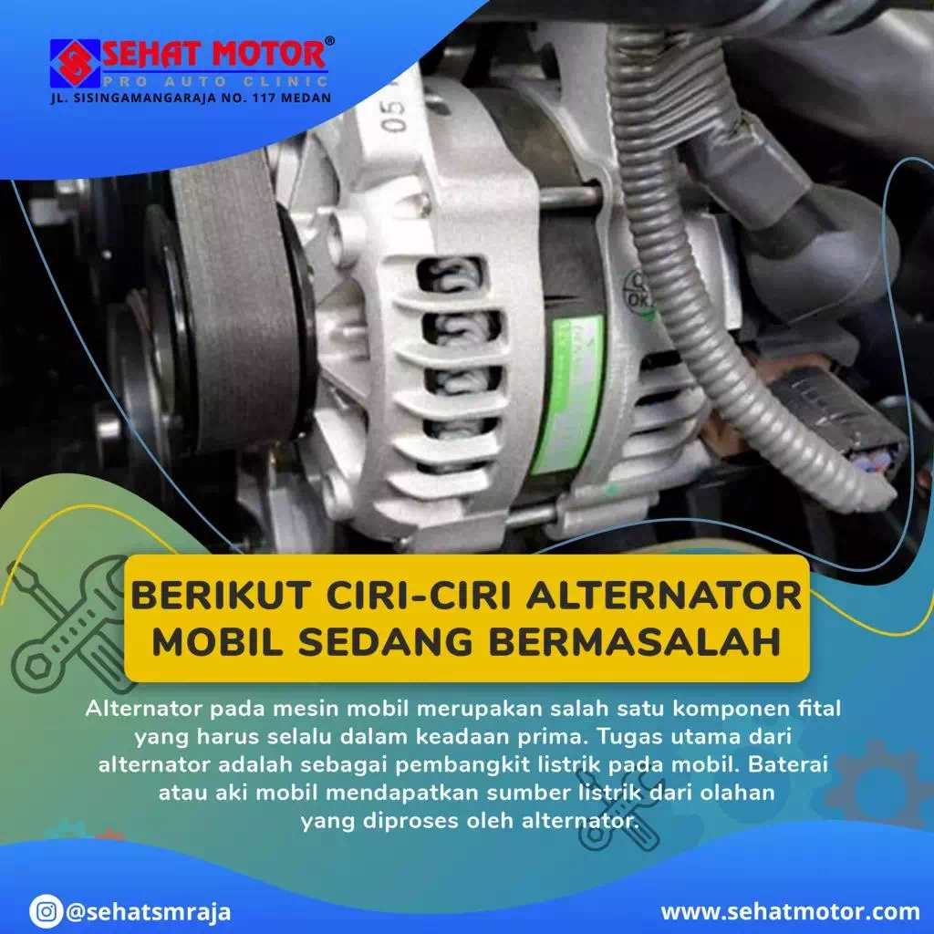 Alternator Bermasalah – Petanda dan Kos Ganti