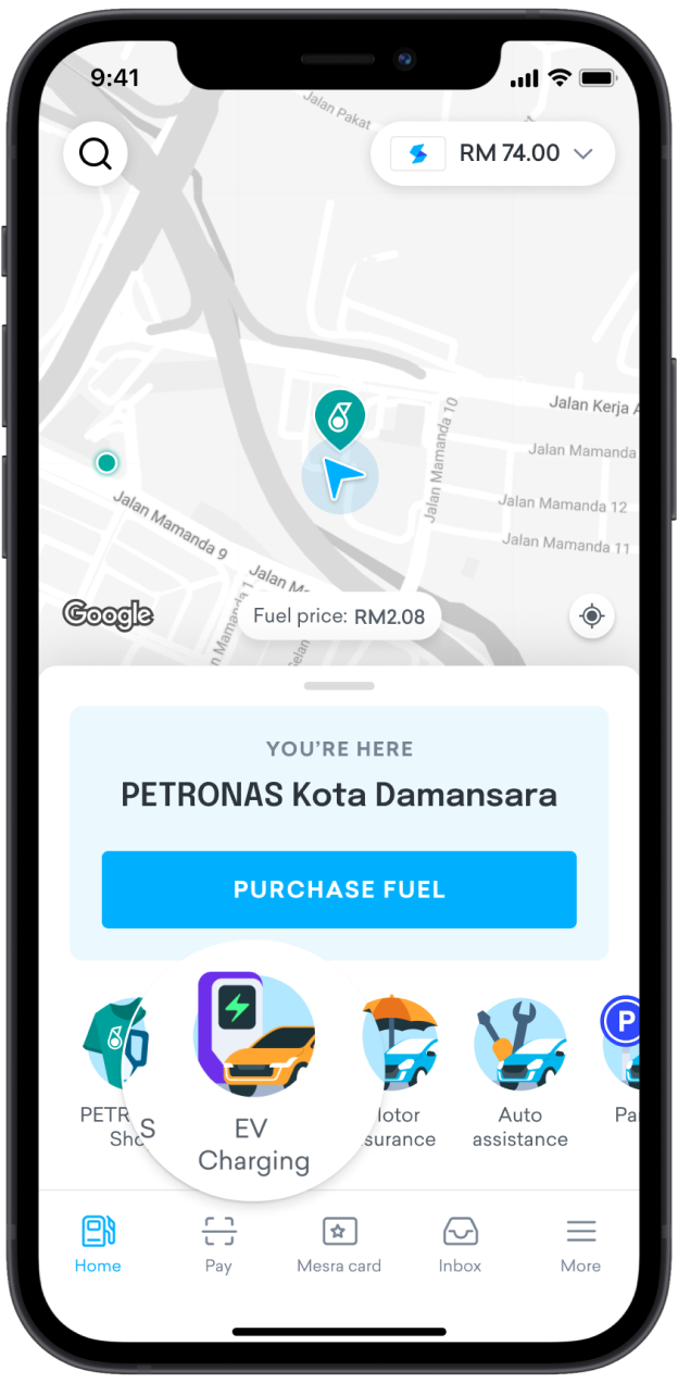 Aplikasi Pengecas EV Paling Mesra Pengguna